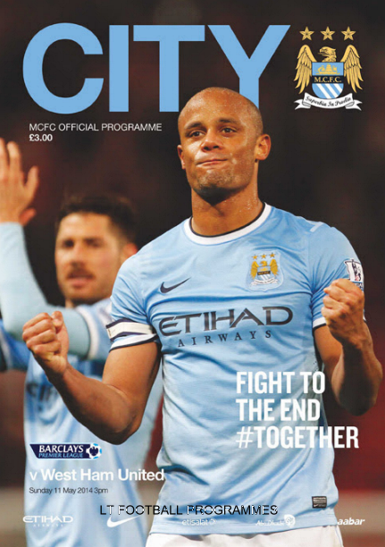 MAN CITY v WEST HAM 2013/14 (TITLE CLINCHER)